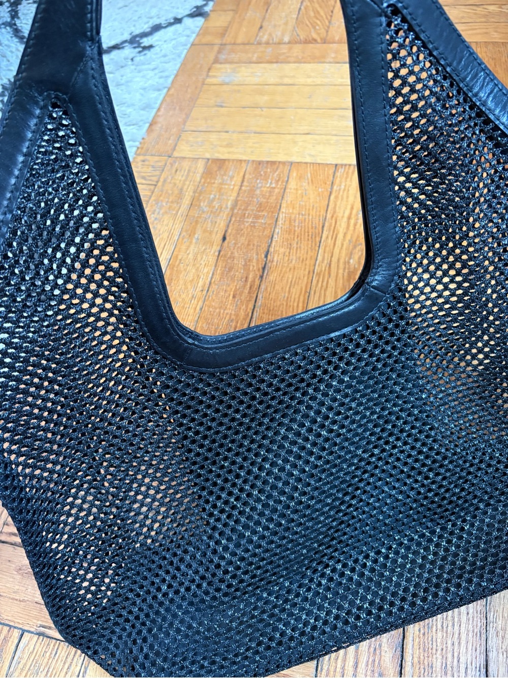 NEVER WORN Madewell mesh structured tote - Picture 4 of 6